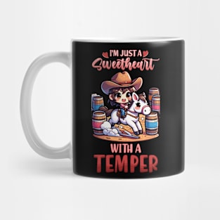 I'm Just A Sweetheart With A Temper I Equestrian Mug